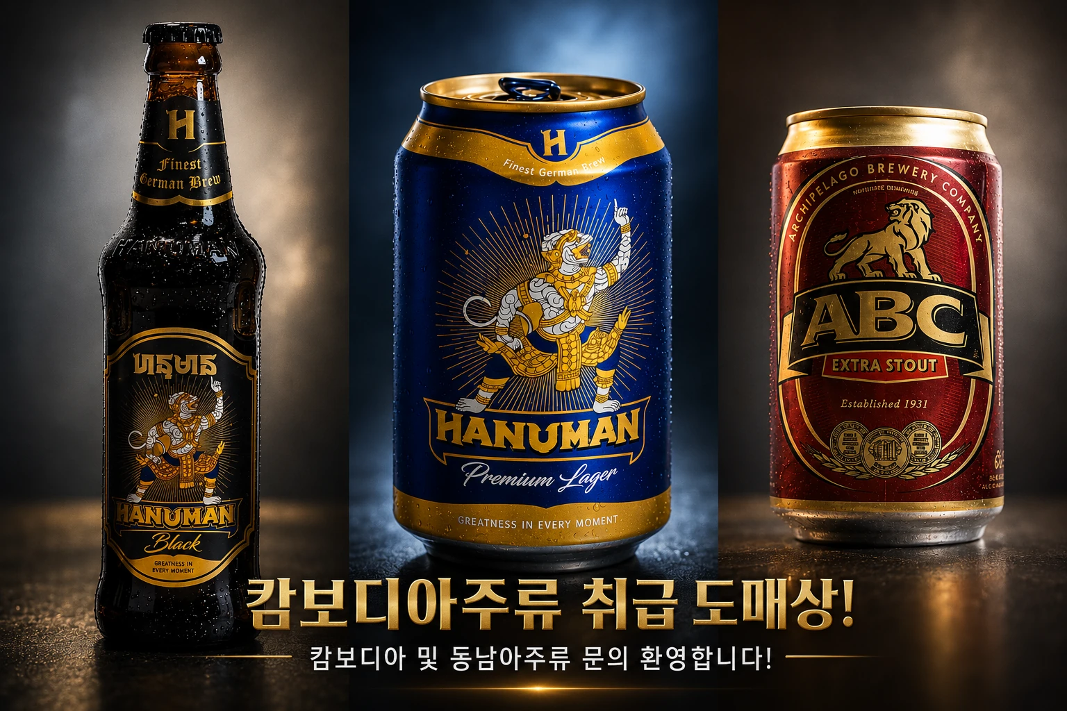 하누만과 ABC 등 캄보디아 동남아 주류
