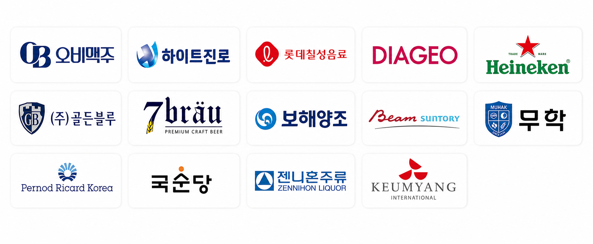 도드람주류 공식 파트너사 로고